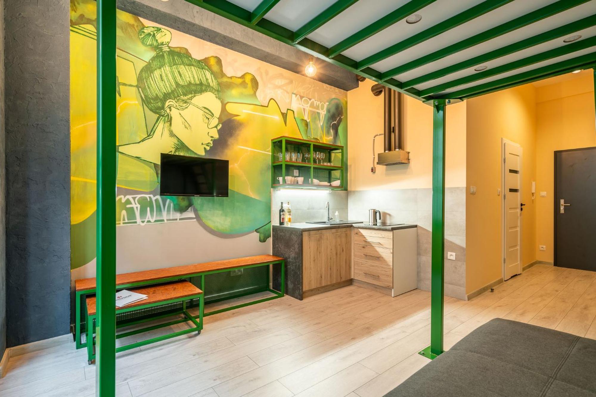 Graffiti Apartments Wroclaw Exterior photo